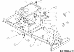 Ersatzteile MTD Rasentraktor Minirider 60 SDHE Typ: 13A521JC600  (2016) Elektroteile 