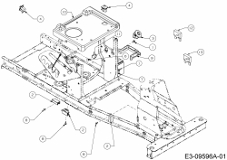 Ersatzteile MTD Rasentraktor Minirider 60 RDHE Typ: 13A521SC600  (2018) Elektroteile 