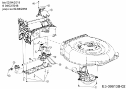 Ersatzteile WOLF-Garten Benzin Rasenmäher mit Antrieb Expert 460 A Typ: 12C-TUKC650  (2018) Getriebe, Keilriemen bis 02/04/2018 