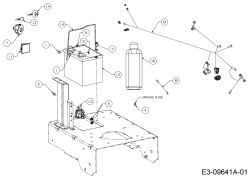 Cub Cadet Ersatzteile Motormäher mit Antrieb Wide Cut E 12AE764U603  (2017) Elektroteile