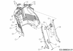 Ersatzteile Massey Ferguson Rasentraktoren MF 41-22 RD Typ: 13HP91GN395  (2016) Armaturenbrett