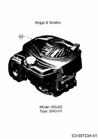 Ersatzteile MTD Benzin Rasenmäher ohne Antrieb 51 BC-5 Typ: 11A-075P600  (2017) Motor Briggs & Stratton 