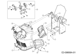 Cub Cadet Ersatzteile Gartentraktoren GTX 2100 14A-3GE-603  (2016) Armaturenbrett
