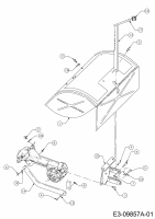 Ersatzteile Troy-Bilt Motorhacken Big Red 20 Typ: 21AE682W766  (2018) Fräsgehäuse