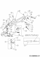 Ersatzteile Troy-Bilt Motorhacken Big Red 20 Typ: 21AE682W766  (2018) Holm