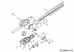Ersatzteile Zubehör Motorsensen, Trimmer Heckenschere AH 720/721 Typ: 41BJAH-C902  (2019) Grundgerät
