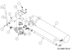 Cub Cadet Ersatzteile Holzspalter LS 27 24BG5HM5710  (2017) Hydraulikzylinder