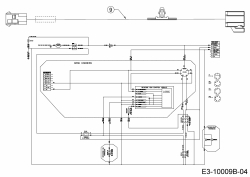 Cub Cadet Ersatzteile Rasentraktoren XT1 OS96 13A8A1CF603  (2019) Schaltplan Rückwärtsgang