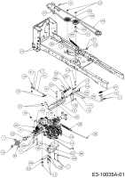 Cub Cadet Ersatzteile Gartentraktoren XT3 QS137 14AIA5CA603  (2017) Fahrantrieb