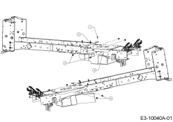 Cub Cadet Ersatzteile Gartentraktoren XT3 QS127 14AIA5CQ603  (2017) Keilriemenschutz