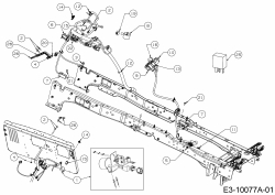 Ersatzteile MTD Rasentraktor 23/42 Typ: 13AQA1VR308  (2017) Elektroteile 