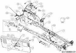 Ersatzteile WOLF-Garten Rasentraktor 95.180 H Typ: 13ATA1VB650  (2017) Elektroteile 