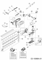 Ersatzteile WOLF-Garten Akku Heckenschere 72V Li-Ion Power 55 H Typ: 41AG0DN-650  (2017) Grundgerät