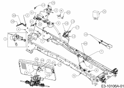 Ersatzteile WOLF-Garten Rasentraktor 106.185 H Typ: 13ALA1VR650  (2017) Elektroteile 