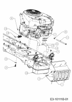 Ersatzteile Greenbase Rasentraktoren V 182 I Typ: 13ATA1KB618 (2020) Motorzubehör