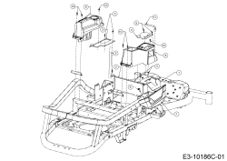 Cub Cadet Ersatzteile Zero Turn XZ5 L127 17AIEACZ603 (2020) Verkleidungen