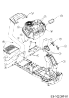 Cub Cadet Ersatzteile Rasentraktoren LR2 NS76 13AB21JD603 (2024) Verkleidungen