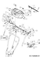 Cub Cadet Ersatzteile Schneefräsen 530 HD SWE 31AY5EKZ603  (2019) Armaturenbrett, Schalthebel