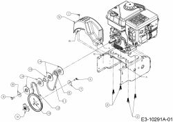 Ersatzteile WOLF-Garten Schneefräse SF 56 Typ: 31A-3AAD650  (2019) Fahrantrieb, Fräsantrieb 