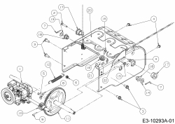 Ersatzteile WOLF-Garten Schneefräse SF 56 Typ: 31A-3AAD650  (2020) Getriebe 