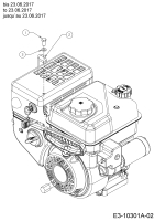 Cub Cadet Ersatzteile Schneefräsen 524 SWE 31AW53LR603  (2018) Kabelführung bis 23.06.2017