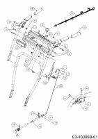 Ersatzteile MTD Schneefräse SMART ME 61 Typ: 31BW6BF2678  (2020) Armaturenbrett 