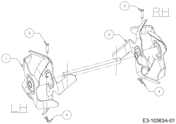 Cub Cadet Ersatzteile Motorhacken RT 35 21A-62M8710  (2017) Hacksterne