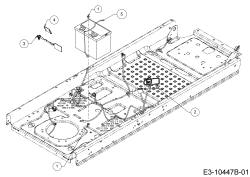 Cub Cadet Ersatzteile Zero Turn XZ2  107I 17AWCBYS603  (2019) Zündschloß