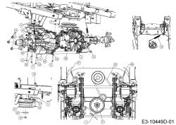 Cub Cadet Ersatzteile Zero Turn XZ5 L137 17AIEACI603 (2020) Fahrantrieb bis 06.09.2020
