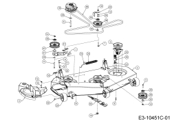 Cub Cadet Ersatzteile Zero Turn XZ5 L127 17AIEACZ603 (2020) Mähwerk