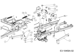 Cub Cadet Ersatzteile Zero Turn Z-Force S 60 17BSDGHD010  (2018) Mähwerksaushebung 2
