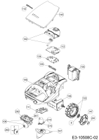 Ersatzteile Robomow Mähroboter MC1200 Typ: PRD7012Y1  (2016) Grundgerät