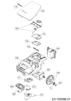 Ersatzteile Robomow Mähroboter MC300 (Black) Typ: PRD7004P1  (2015) Grundgerät