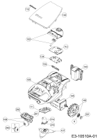 Ersatzteile Robomow Mähroboter MC300 (White) Typ: PRD7004YW  (2014) Grundgerät