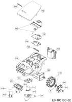 Ersatzteile Robomow Mähroboter MC1200 (White) Typ: PRD7012YW  (2016) Grundgerät