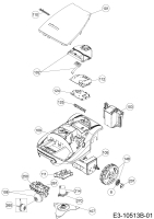 Ersatzteile Robomow Mähroboter RC304 (White) Typ: PRD7004BW  (2015) Grundgerät