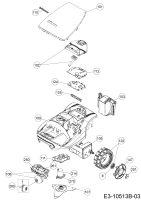 Ersatzteile Robomow Mähroboter RC312 (White) Typ: PRD7012AW  (2015) Grundgerät