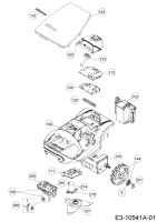 Ersatzteile Robomow Mähroboter RC304U (White) Typ: 22ACBW-A619  (2018) Grundgerät
