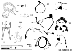 Ersatzteile Robomow Mähroboter RS612 US Typ: PRD6100US1G  (2016) Kabel, Kabelanschluß, Regensensor, Werkzeug