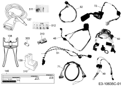 Ersatzteile Robomow Mähroboter RS615 PRO Typ: 22CSBA-D619 (2020) Kabel, Kabelanschluß, Regensensor, Werkzeug