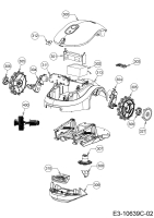 Cub Cadet Ersatzteile Mähroboter XR1 500 22BXGALD603 (2020) Grundgerät