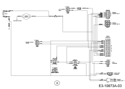 Cub Cadet Ersatzteile Rasentraktoren XT2 PS117I 13BZA1CN603  (2020) Hauptschaltplan