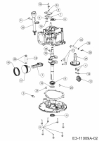 Ersatzteile MTD-Motoren Vertikal 5T65RHB Typ: 752Z5T65RHB (2019) Short Block