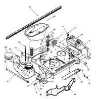Ersatzteile White Rasentraktoren RI 700 Typ: 13A-312-679 (1999) Tank