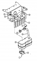 Ersatzteile Raiffeisen Rasentraktoren RMH 15/102 H Typ: 13AD793N628  (1997) Motorzubehör