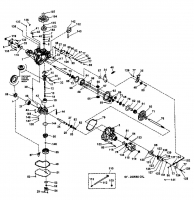 Ersatzteile Yard-Man Gartentraktoren TH 8200 Typ: 14AU834-643  (1998) Hydrostat