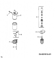 Ersatzteile White Zero Turn 42 Z Typ: 53AC255G679  (1998) Elektrostarter