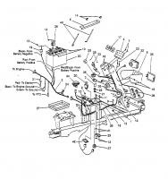Ersatzteile White Zero Turn 48-Z Typ: 53BA1A6M679  (1999) Elektroteile