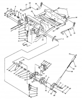 Ersatzteile White Zero Turn 48-Z Typ: 53BA1A6M679  (1999) Mähwerksaushebung