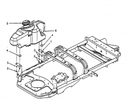 Ersatzteile White Zero Turn 48-Z Typ: 53BA1A6M679  (1999) Tank